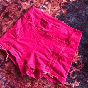 Pink Workout shorts